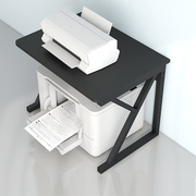 放打印机置物架电话办公室桌，面上工位针式收纳架子，分层支架托架