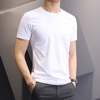 男士短袖t恤修身打底衫纯棉，小衫衬衫内搭纯白体恤半袖丅桖n内衬。