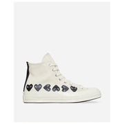 Comme Des Garcons Play C Chuck 70 多心形白色高帮运动鞋男