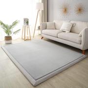 3厘米 珊瑚绒加厚客厅地毯现代简约卧室床边地垫茶几沙发满铺地毯