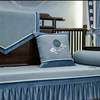 赛丽尔sd181福年现代新中式棉麻四季防滑沙发垫定制沙发套