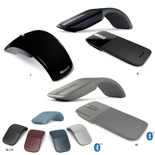 微软surfacearctouch无线蓝牙，折叠笔记本鼠标蓝影便携时尚创意