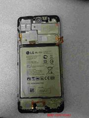 LG K42显示屏拆机总成带框 带电池盖板有小划伤