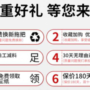 木地板专用地拖静电除尘拖把免手洗家用一拖净替换布拖地清洁神器