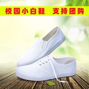 白色帆布鞋儿童幼儿园男童女童小白鞋，学生童鞋白球鞋(白球鞋，)白布鞋(白布鞋)运动鞋