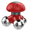 蘑菇手无线充电式小型usb，电动迷你按摩器家用三角震动按摩仪