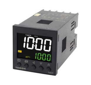 T4CT多功能液晶数显计时器时间继电器延时继电器时间制RS485通讯
