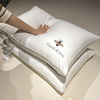 枕头枕芯一对装成人助眠单人家用不塌陷不变形全棉大豆纤维高低枕