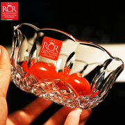 意大利进口RCR水晶玻璃碗沙拉碗甜品碗冰激凌碗小果斗甜品蛋糕碗