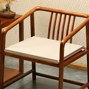 中式椅子垫子红木沙发坐垫茶椅茶桌，实木太师椅餐椅垫凳子座垫防滑