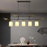 新中式餐厅灯客厅茶台吧台复古创意禅意国风餐厅茶室专用吊灯