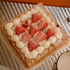草莓拿破仑诺心lecake水果生日蛋糕，上海杭州苏州同城配送