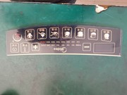 美的电磁炉配件sk2105面贴.控制面板显示板标贴..275x70