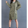 日式成人雨衣女时尚徒步韩版连体，雨披长款防水透气风衣户外旅游