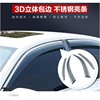 适用现代新悦动晴雨挡车窗，雨眉北京汽车用品，改装老悦动防雨挡雨板