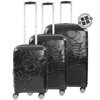 fulDisney Running Mickey 3-piece Luggage Set  Black - black
