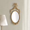 JZ016 欧法式宫廷风金色雕花卧室梳妆台化妆梳妆镜子背景墙饰壁挂