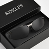 KDKLFS男士太阳眼镜方形墨镜开车驾驶专用偏光防紫外线强光
