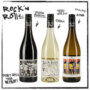 rock!法国进口葡萄酒，摇滚吧长相思霞，多丽干白葡萄酒西拉干型红酒