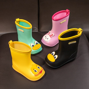 宝宝雨衣雨鞋套装2儿童雨靴男童1-3岁小童幼儿防滑小孩胶水鞋女童