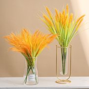 大麦摆件花束放客厅的假花高级稻谷，麦穗装饰花卉仿真花高档装