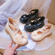 女童鞋儿童小皮鞋，2024春秋女孩洛丽塔，洋气公主鞋韩版软底单鞋
