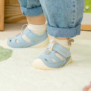 基诺浦夏关键鞋婴儿，宝宝步前凉鞋，透气男女宝宝鞋子txgb1963