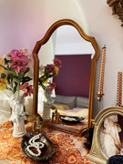 加安加丽法式复古化妆镜中古vintage挂镜卧室梳妆卫生间装饰镜子