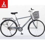 凤凰自行车26寸单速成人男女城市通勤车轻便单车青少年学生自行车