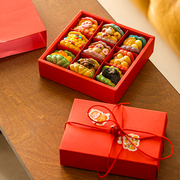 520情人节韩式马卡龙包装盒子烘焙曲奇糖霜饼干母亲节礼盒透明pet