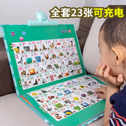 儿童早教机点读书幼儿小孩中英文画本电子书学习宝宝3岁6益智玩具