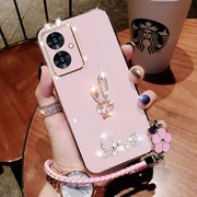 vivoY78+手机壳软硅胶vivoy78+手机套全包边vivi丫78+外壳镜头全包vivov2271A保护套颜值大气带钻潮兔子软胶