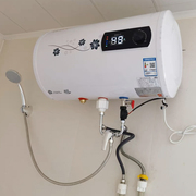 热水器电家用40l卫生间小型圆扁桶60升储水式洗澡淋浴租房厨房用
