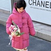 韩版童装儿童羽绒服过膝长款加厚三防冬装女童男童宝宝白鸭绒外套