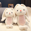 小兔子毛绒玩具女孩儿童睡觉抱玩偶安抚布娃娃，小白兔公仔六一礼物