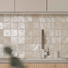 进口珍珠砖西班牙瓷砖手工砖，厨房小白砖卫生间浴室墙砖法式