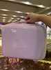 3ce绝版冰箱便携手提大容量多功能化妆箱收纳行李箱，粉色旅行箱子