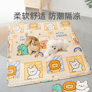 宠物地垫狗狗垫子冬季睡觉用猫砂垫猫垫子狗窝地垫笼子垫专用地毯