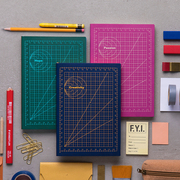 香港daycraft德格夫数字板系列a5网格笔记，本子记事本创意，手账方格本软皮笔记本可定制logo