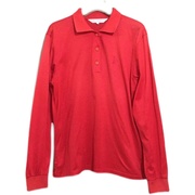 原 价¥208vintage 日本制 法国时装古着LANV1N红色POLO衫