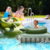 儿童成人充气漂浮玩具水上坦克，游泳圈坐骑坐圈大人男童浮排带水
