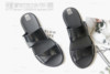 巴西原产zaxy舒适宽带，交叉平跟环保，防水黑色裸色沙滩女拖鞋