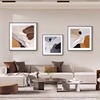 现代轻奢抽象客厅装饰画，沙发背景墙挂画简约餐厅餐桌饭厅卧室壁画