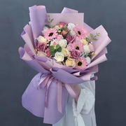毕业季花束大仿真香皂粉玫瑰向日葵花束季师女友创意表白生日礼物