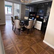 2023积加拼花地板实木复合黑胡桃，铜健康适用地暖，客厅卧室环保自然