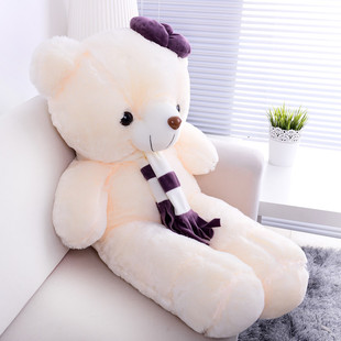 大号泰迪熊抱抱熊绒毛绒玩具，熊猫公仔可爱布偶，娃娃小熊女孩小号白