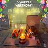 生日礼物贺卡3d创意，高级感立体蛋糕卡片手工纸雕，定制代写祝福卡片