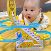 婴儿玩具0一1岁小黄鸭，爬楼梯宝宝益智早教，四抬头练习3到6个月龄三