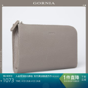 GORNIA/格罗尼雅男士皮包耐磨牛皮革时尚便携手拿包男