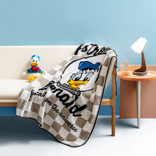 迪士尼儿童春夏毛毯成人可用午睡毯法兰绒盖毯儿童毯子宝宝云毯柔